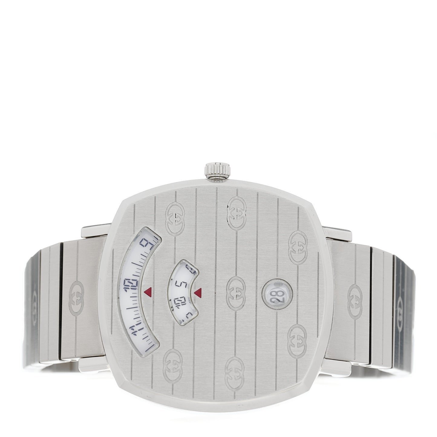 Stainless Steel 35mm Grip Quartz Watch