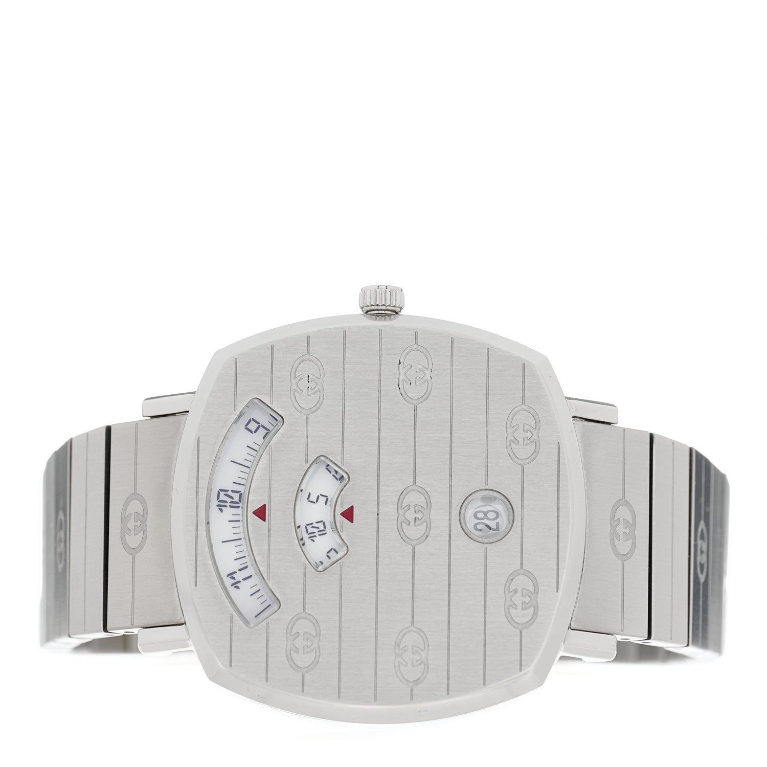 Gucci Stainless Steel 35mm Grip Quartz Watch 2 of 5