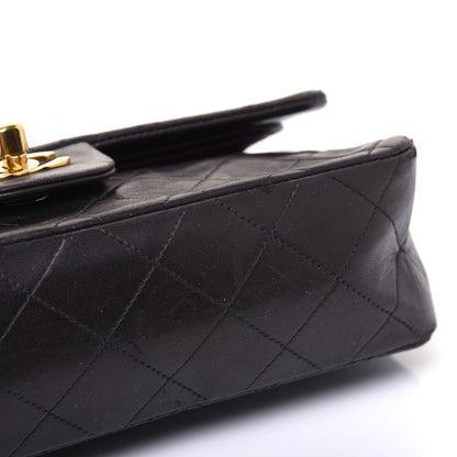Chanel Lambskin Quilted Small Double Flap Black 21 of 24