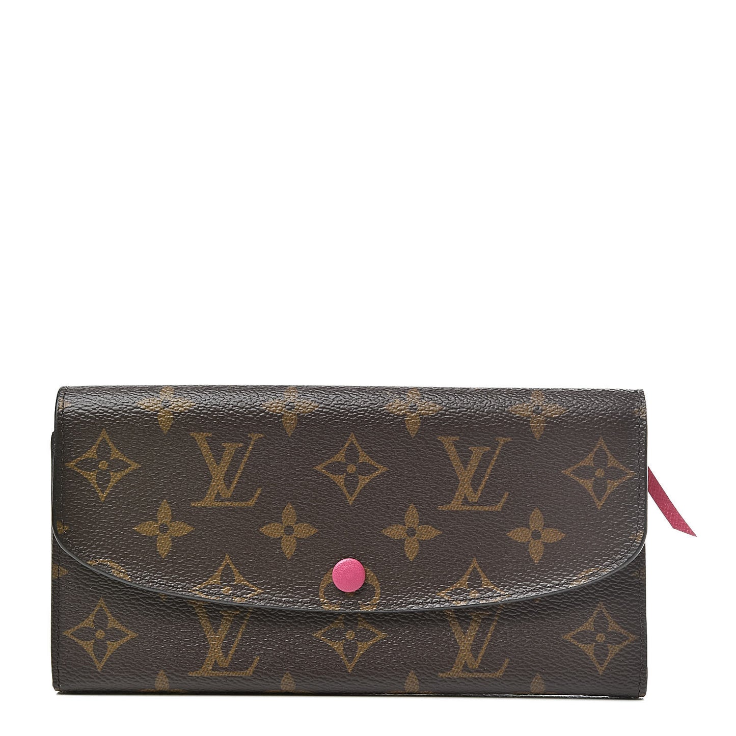 Monogram Emilie Wallet Hot Pink