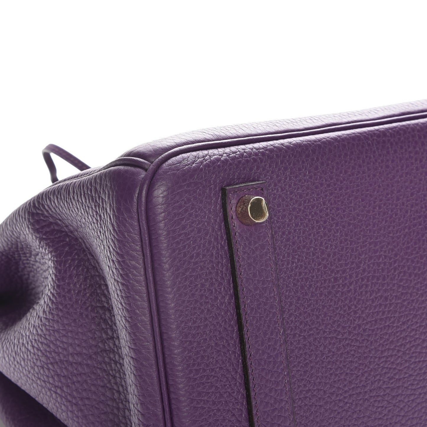 Taurillon Clemence Birkin 35 Ultraviolet