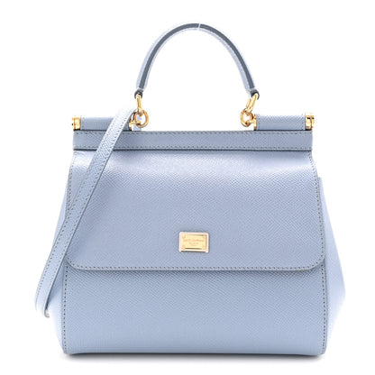 Dolce & Gabbana Dauphine Small Miss Sicily Satchel Fiordaliso 1 of 9