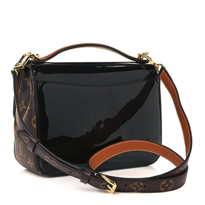 Louis Vuitton Patent Calfskin Monogram Cherrywood BB Black 3 of 13