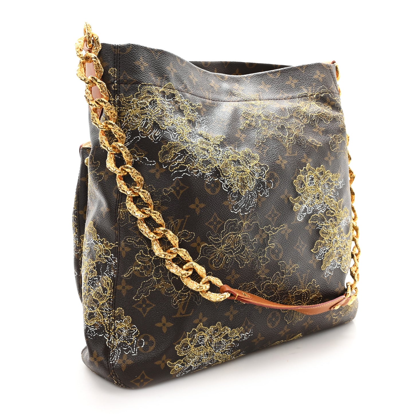 Monogram Dentelle Fersen Gold