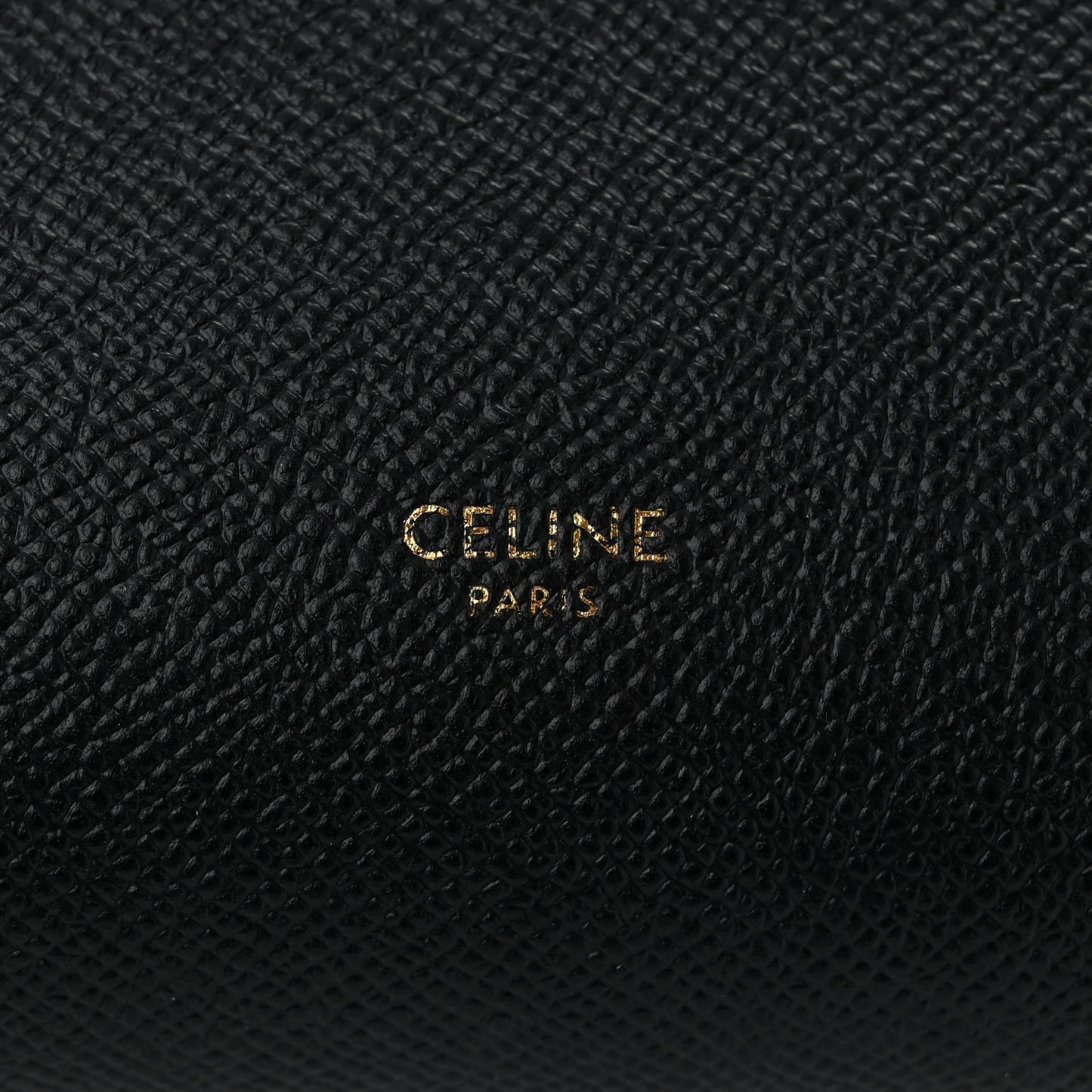 Grained Calfskin Nano Belt Bag Black