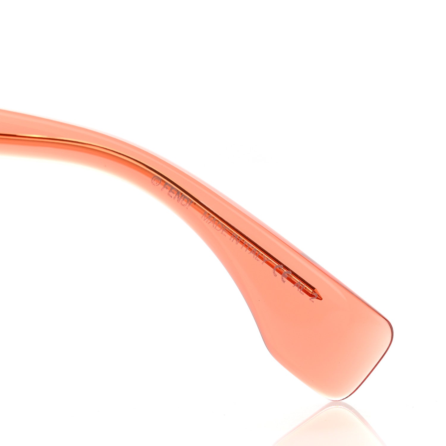 Fendi Acetate Square Sunglasses FF0436/G/S Pink 7 of 8