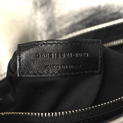 Saint Laurent Lambskin Patchwork Monogram Medium Jamie Gold 7 of 11