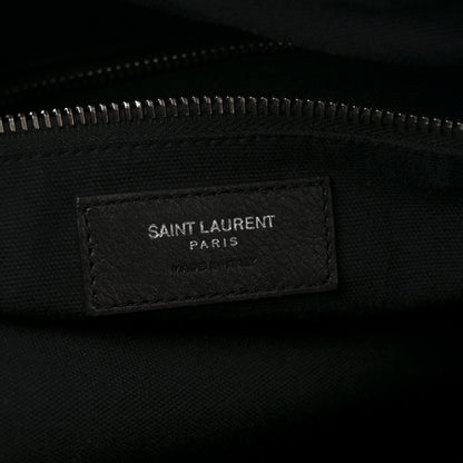 Saint Laurent Canvas ID Shopping Bag Black 6 of 11