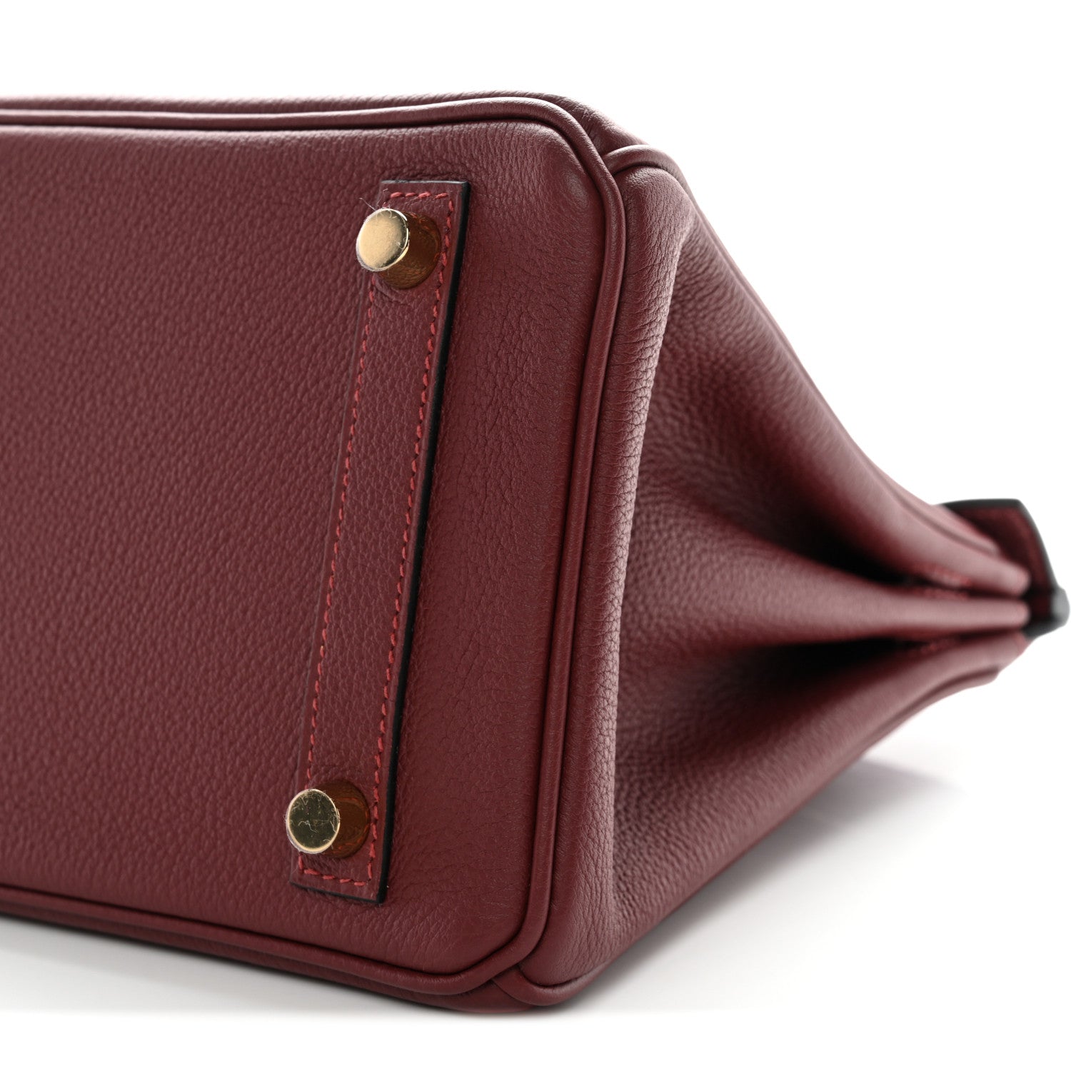 Hermes Togo Birkin 25 Rouge H 10 of 11