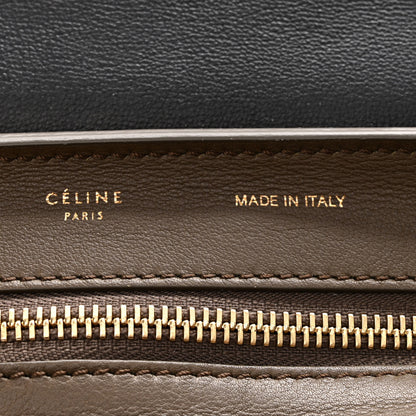 Celine Smooth Calfskin Suede Medium Tri-Color Trapeze 6 of 11