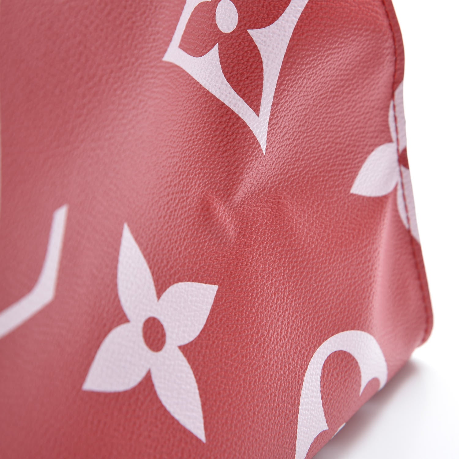 Louis Vuitton Monogram Giant Onthego GM Rouge Rose 9 of 10