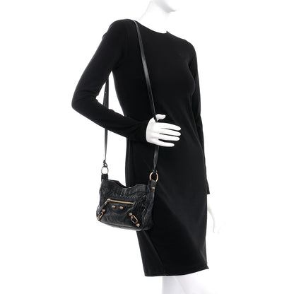 Balenciaga Agneau Giant 12 Rose Gold Hardware Hip Black 2 of 7