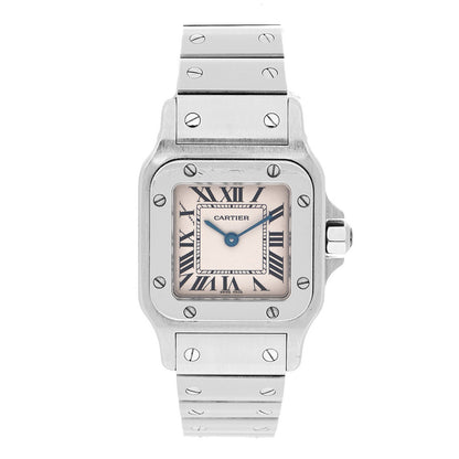Cartier Stainless Steel 24mm Santos de Cartier Galbee Quartz Watch 1 of 4