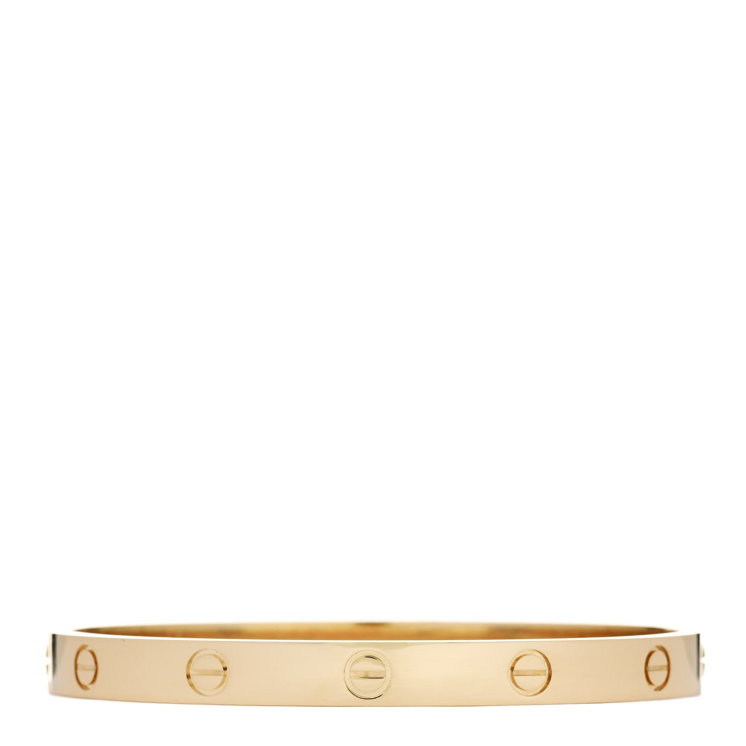 Cartier 18K Yellow Gold LOVE Bracelet 18 1 of 7