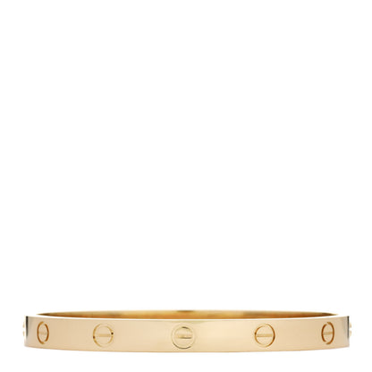 Cartier 18K Yellow Gold LOVE Bracelet 18 1 of 7