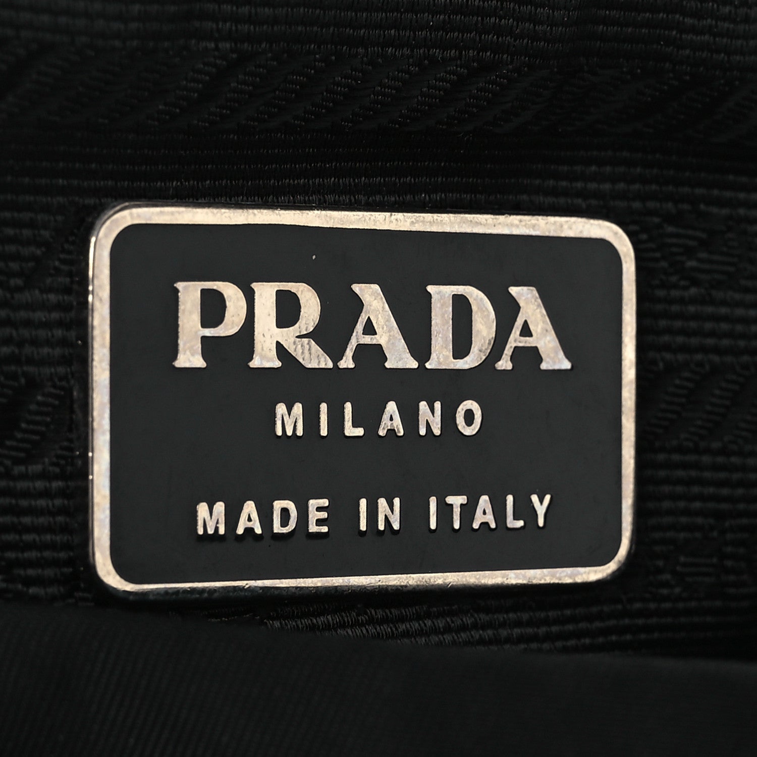 Prada Tessuto Nylon Saffiano Small Backpack Black 6 of 12