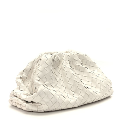 Bottega Veneta Nappa Maxi Intreccio The Pouch Oversized Clutch Plaster 3 of 9