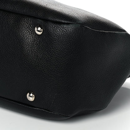 Jimmy Choo Grainy Calf Rania Black 6 of 10