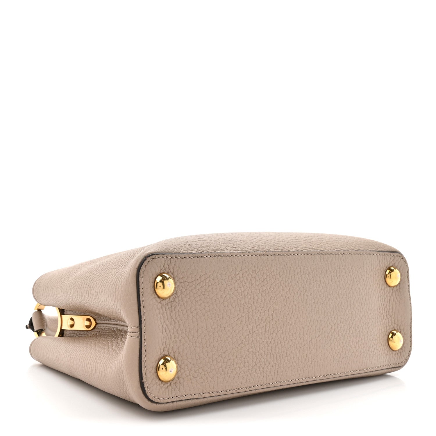 Louis Vuitton Taurillon Capucines BB Galet 4 of 16