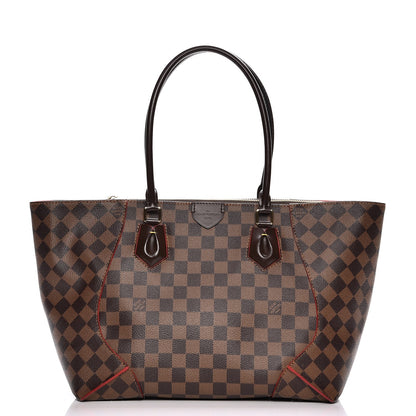 Louis Vuitton Damier Ebene Caissa Tote MM Cherry 1 of 7