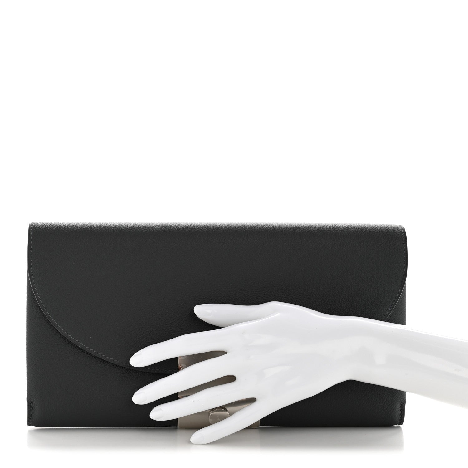 Hermes Evercolor Depechette Pouch Ardoise 2 of 13