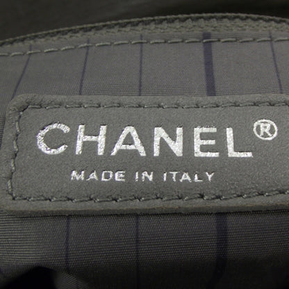 Chanel Lambskin Studded Flap Gray 9 of 13