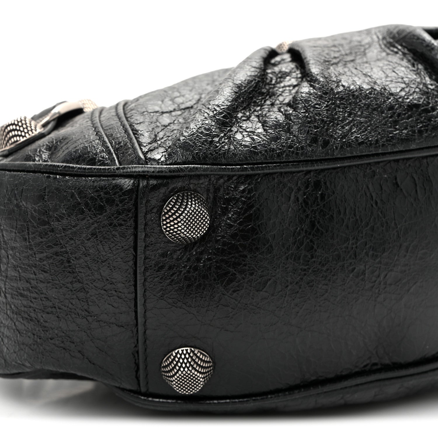 Balenciaga Agneau Arena Small Le Cagole Shoulder Bag Black 10 of 11