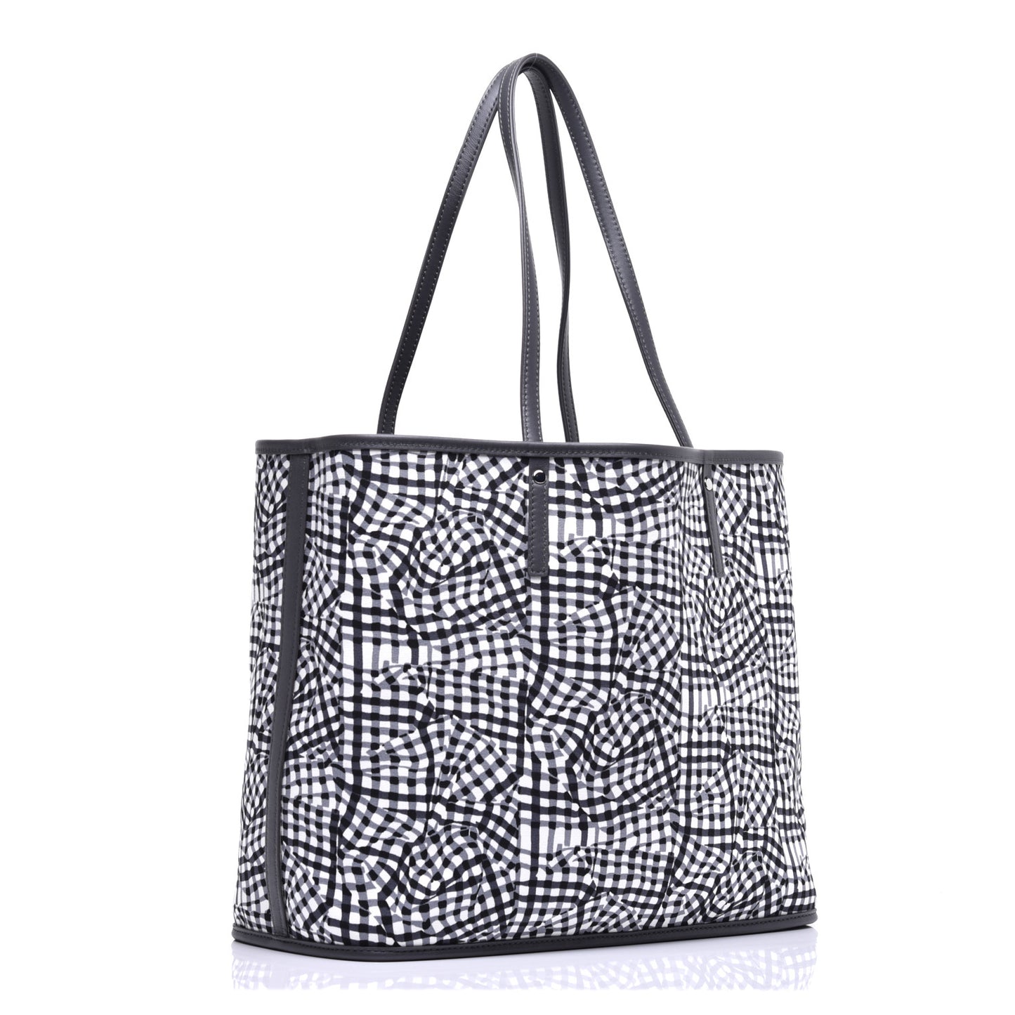 Visetos Medium Reversible Shopper Tote Phantom Grey