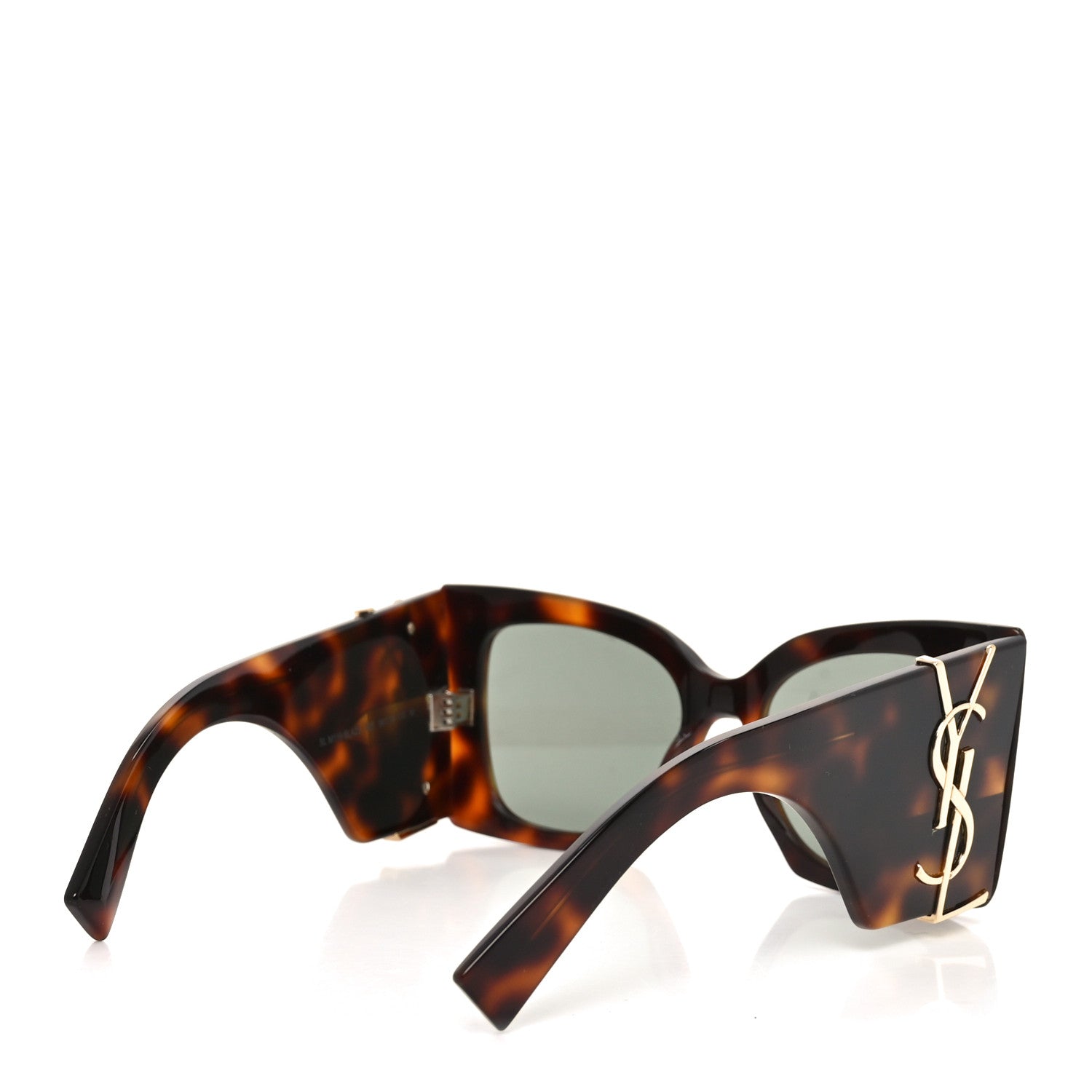 Saint Laurent Acetate Blaze Sunglasses SL M119 Tortoise 4 of 8