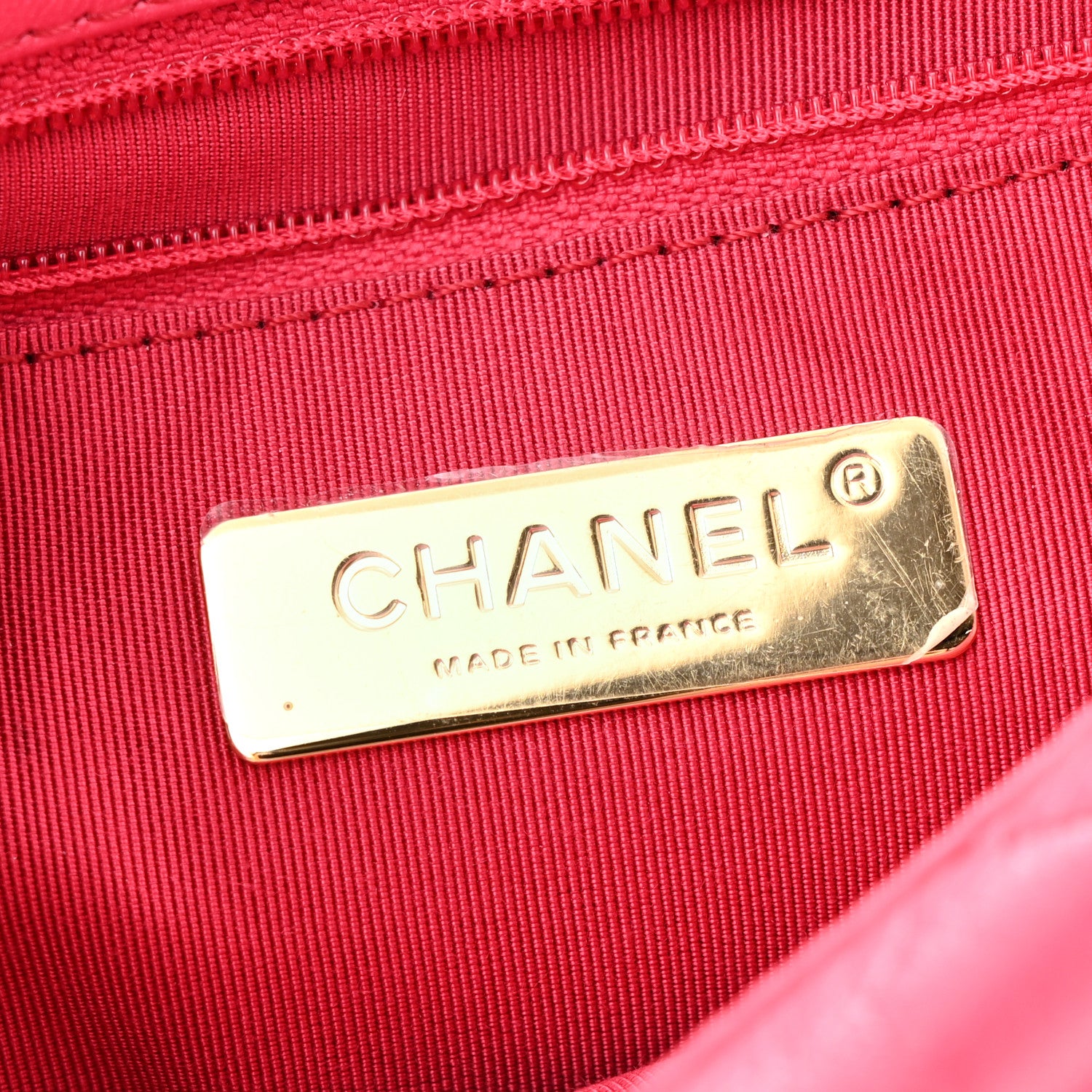 Chanel Goatskin Quilted Medium Chanel 19 Flap Pink 6 of 11