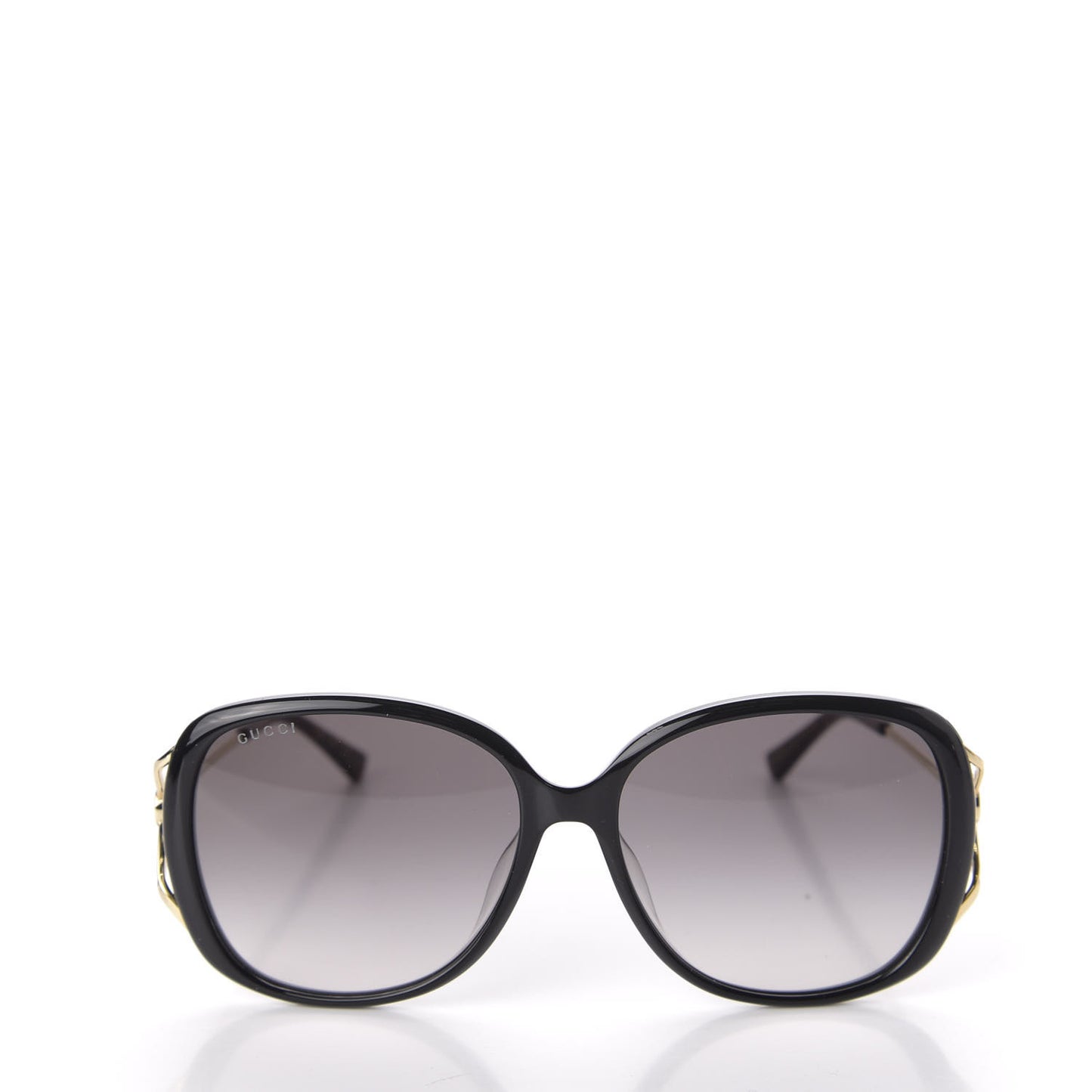 Acetate Metal Oversized Sunglasses GG0649SK Black