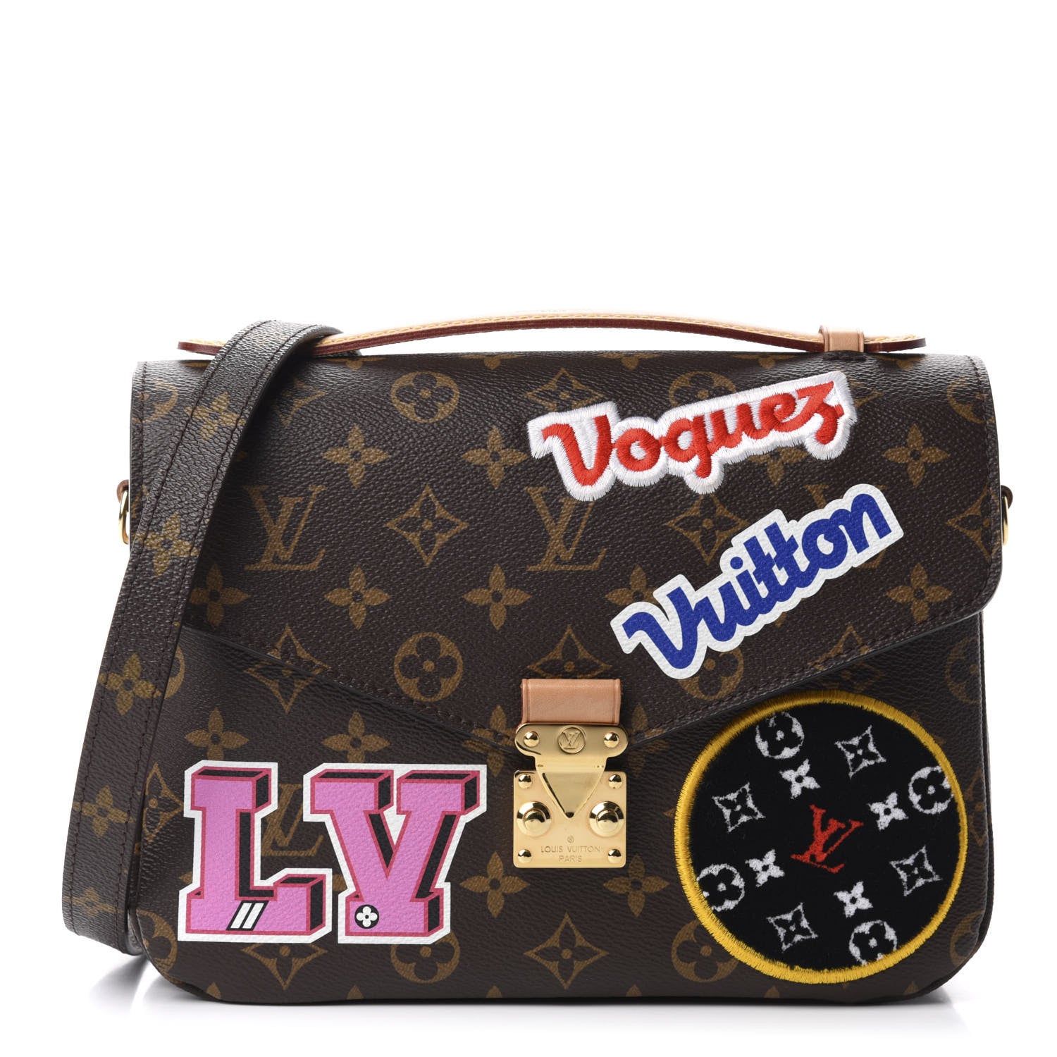 Louis Vuitton Monogram Patches Pochette Metis 1 of 10