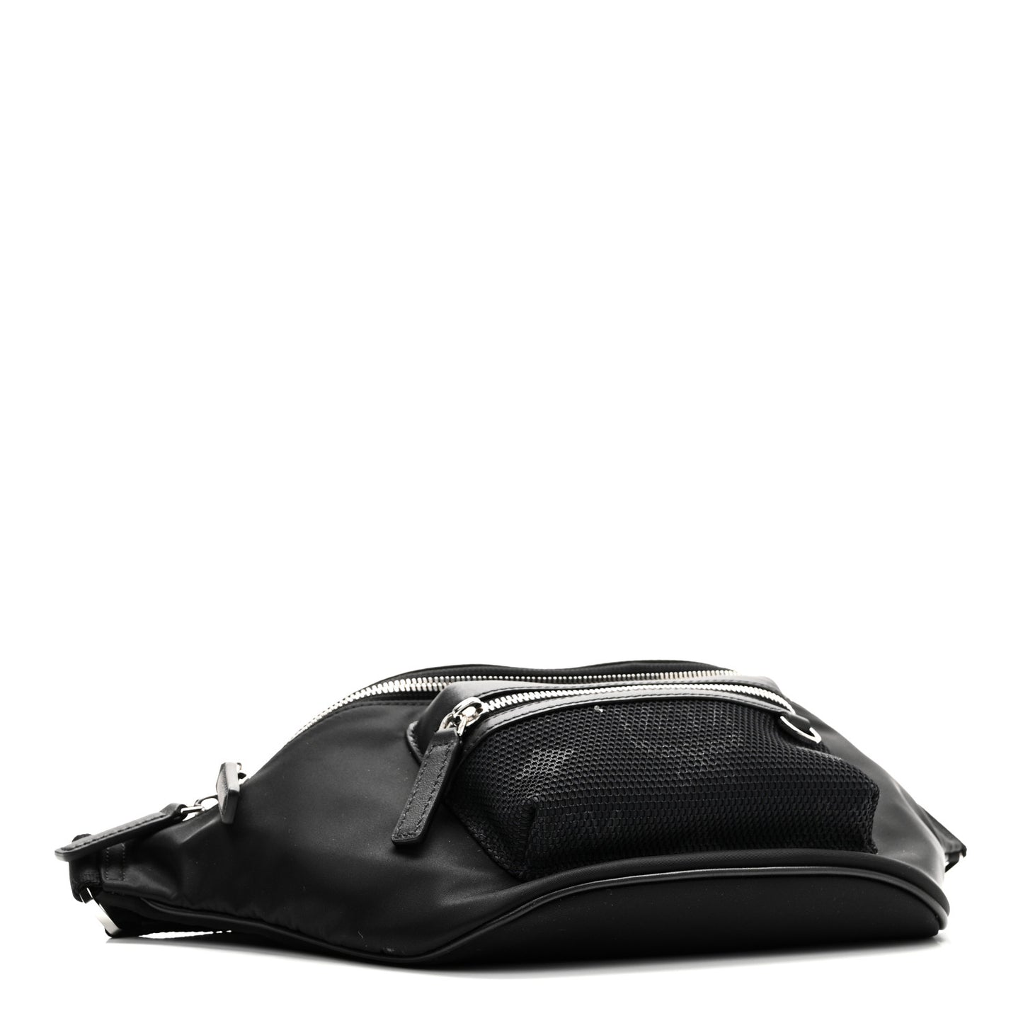 Nylon Fursten Medium Belt Bag Black