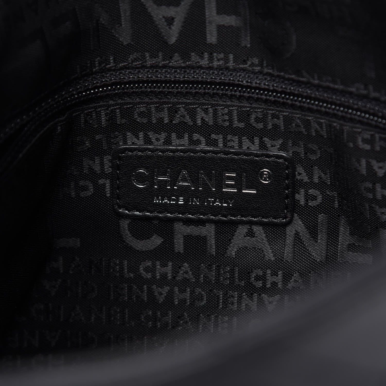 Chanel Lambskin Stitched Medium Ultimate Soft Tote Black 8 of 9