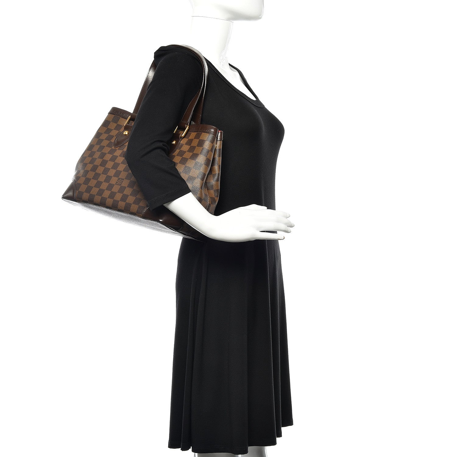 Louis Vuitton Damier Ebene Hampstead PM 2 of 18