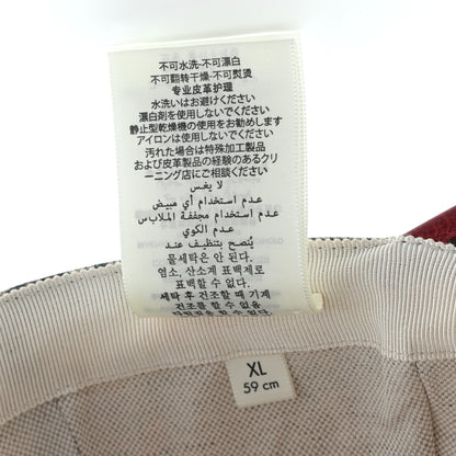 Gucci GG Supreme Flora Claudia Baseball Hat 59 XL Red 11 of 11