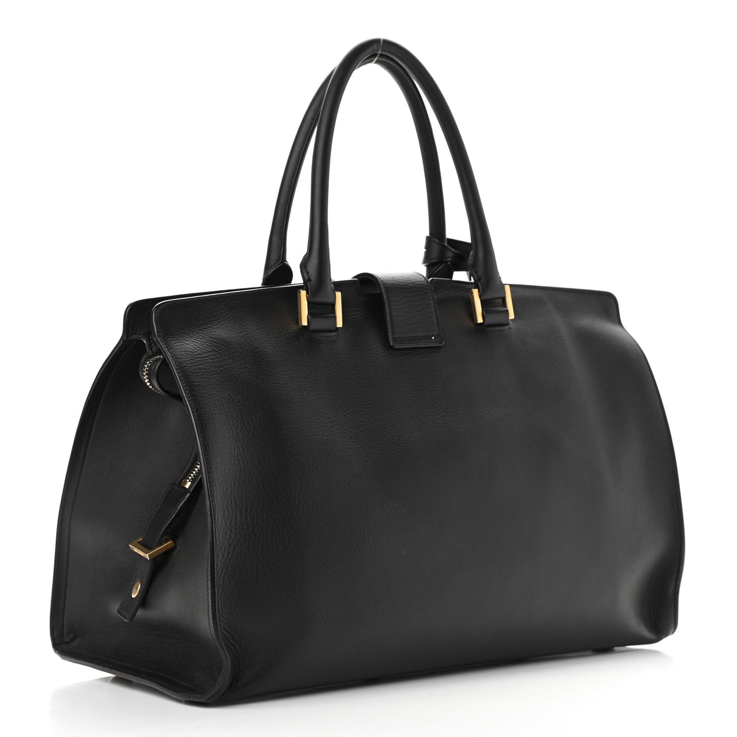 Calfskin Medium Classic Y Cabas Black