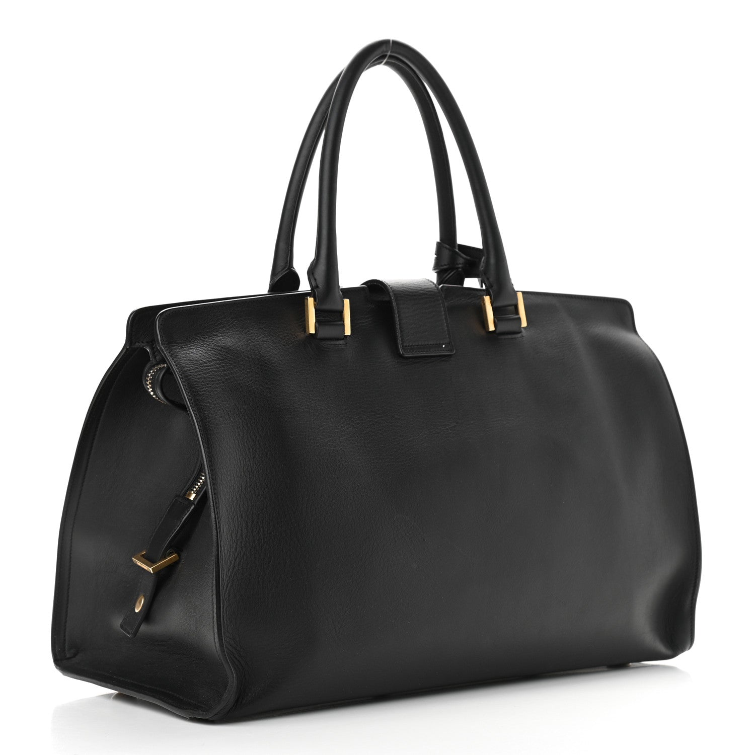 Saint Laurent Calfskin Medium Classic Y Cabas Black 3 of 12