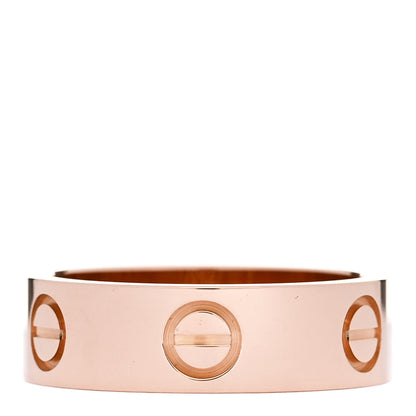 Cartier 18K Pink Gold 5.5mm LOVE Ring 51 5.75 3 of 4