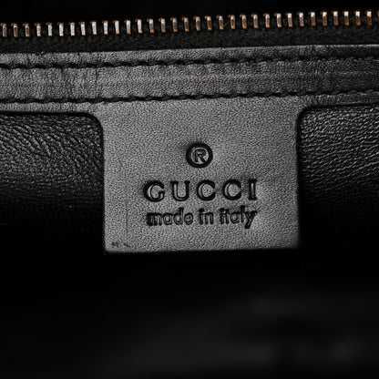 Gucci Calfskin Medium Lady Buckle Top Handle Bag Black 5 of 13