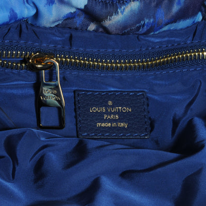 Louis Vuitton Nylon Monogram Ikat Noefull MM Grand Blue 6 of 9