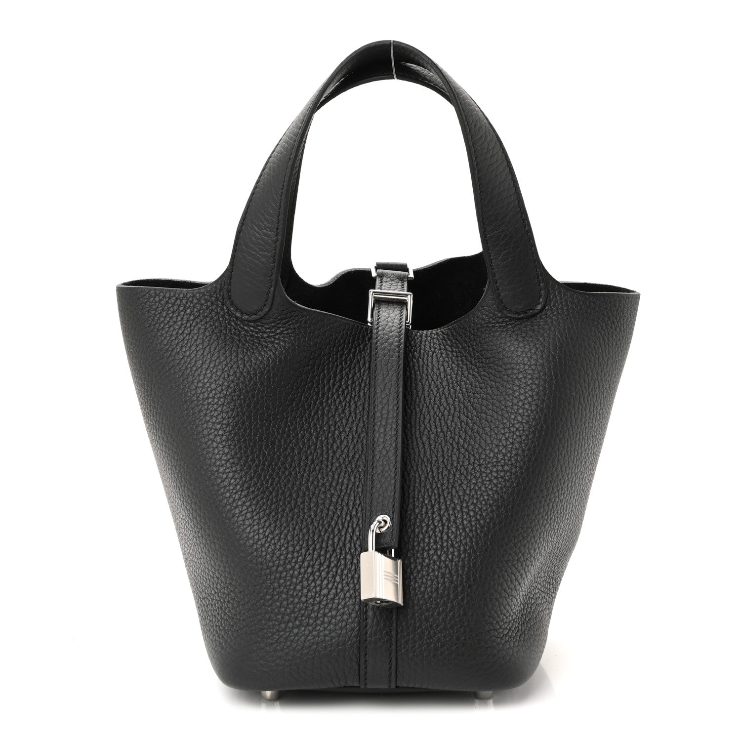 Hermes Taurillon Clemence Picotin Lock 18 PM Black 1 of 9