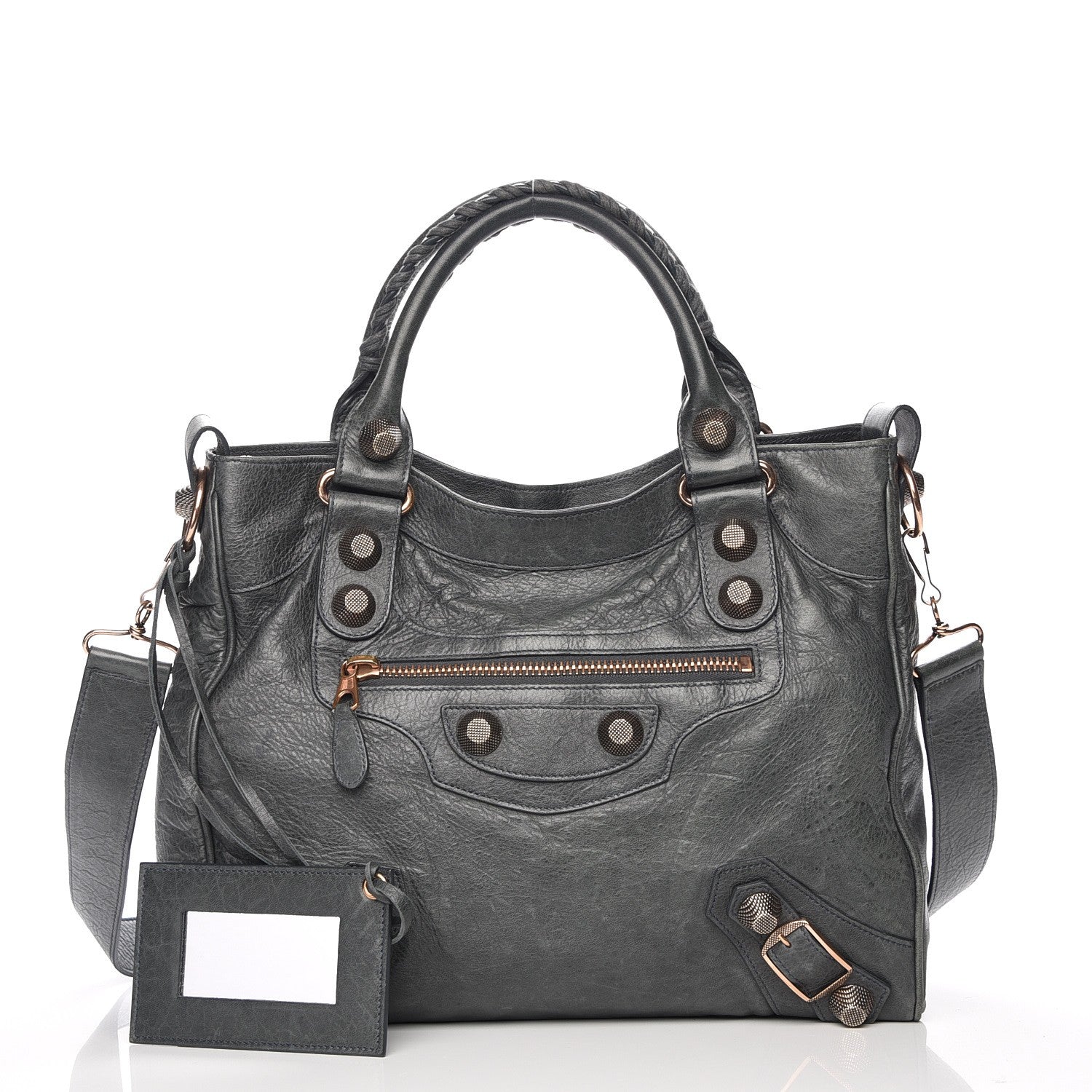 Balenciaga Agneau Giant 21 Rose Gold Hardware Velo Anthracite 1 of 9