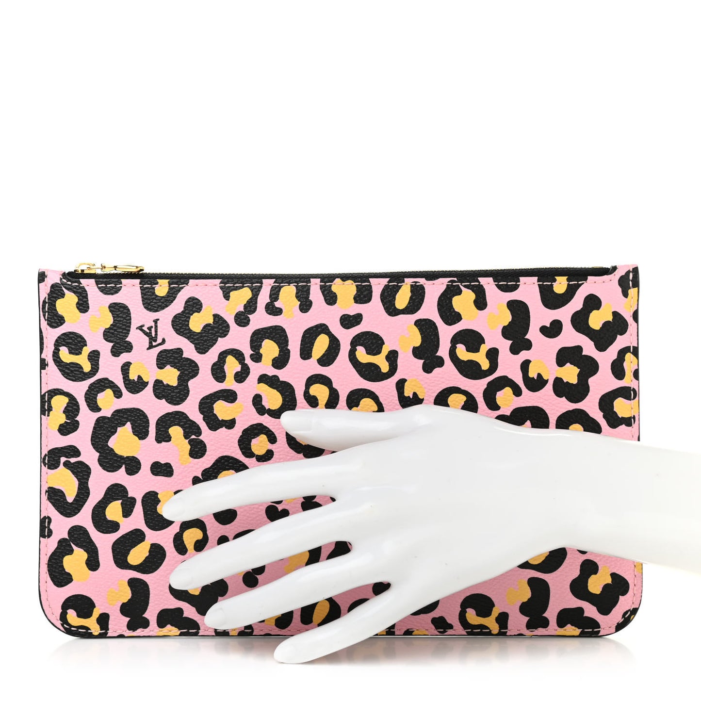 Monogram Giant Wild At Heart Neverfull MM Pochette Black