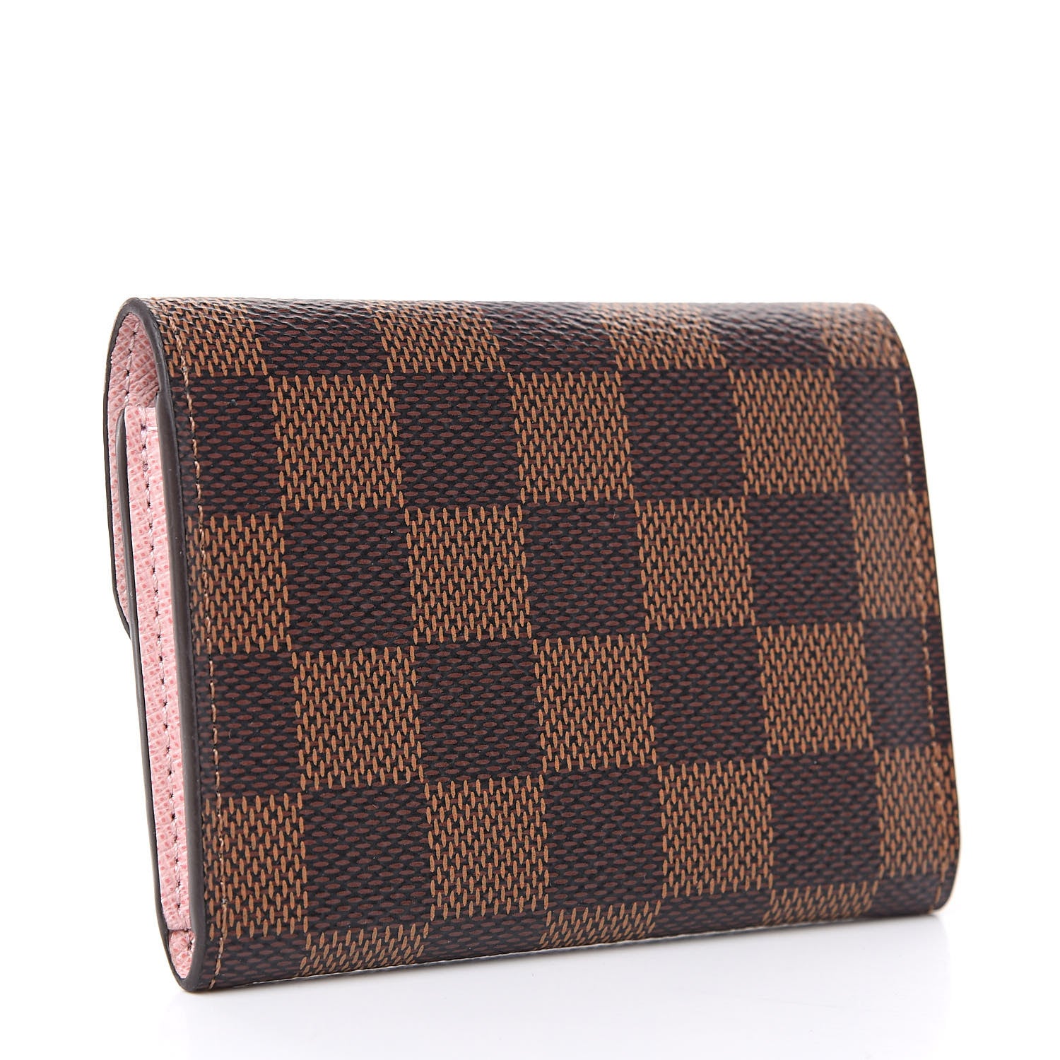 Louis Vuitton Damier Ebene Rosalie Coin Purse Rose Ballerine 3 of 8