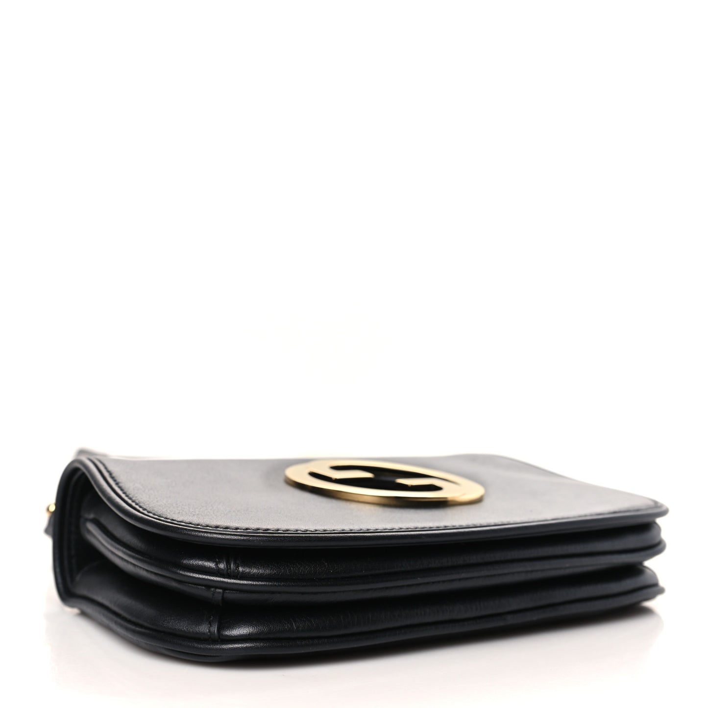 Roxy Calfskin Web Mini Blondie Shoulder Bag Black