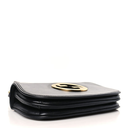 Gucci Roxy Calfskin Web Mini Blondie Shoulder Bag Black 4 of 9
