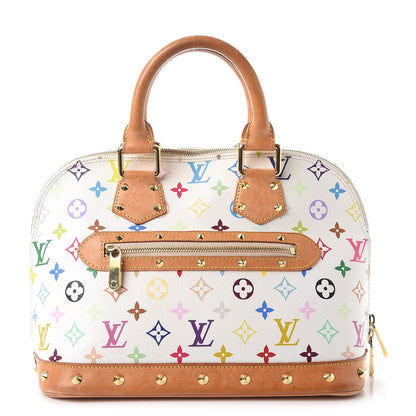Louis Vuitton Monogram Multicolor Alma White 1 of 18