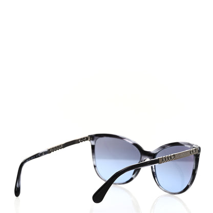Chanel Chain Polarized Sunglasses 5352 Blue 4 of 8
