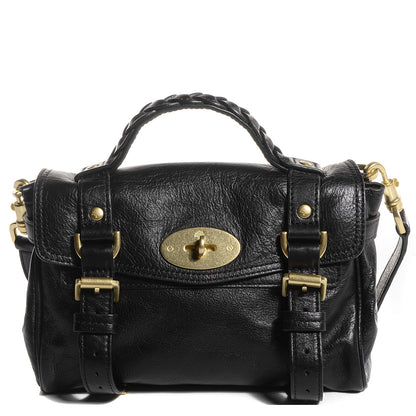 Mulberry Soft Buffalo Leather Mini Alexa Black 1 of 10